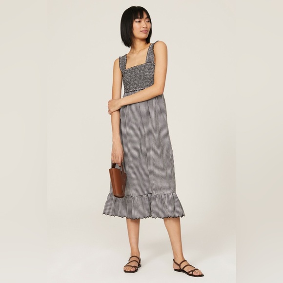 Rails Rumi Gingham Midi Dress - Picture 1 of 3